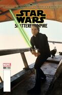 Couverture alternative avec Luke Skywalker