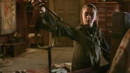 Arya examining Needle in "Lord Snow."