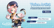 Official EN and JP Voice Actor Announcement