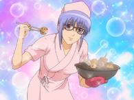 Nurse Sarutobi with Sukiyaki in Episode 67