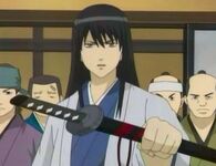 Katsura with his trademark long hair