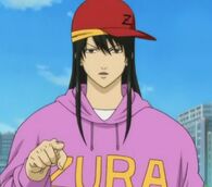 Katsura as a rapper alter-ego, DJ Ozura in Episode 88