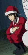 Katsura as santa in Episode 204