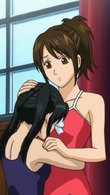 Otae in her swimsuit in Episode 217