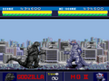 Godzilla fights Mechagodzilla 2