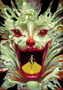 The Haunted Mask as depicted on the Vietnamese cover of The Haunted Mask.