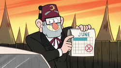 S1e12 stan calender