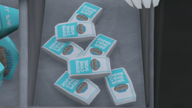 Bunch of Cool Beans Pure Cane Sugar sachets found at Hookies in GTA V.