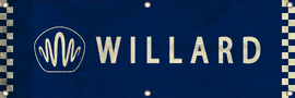 Auto Shop banner with the Willard logo.