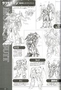 Rough drafts of Mobile Suits for Gundam ZZ