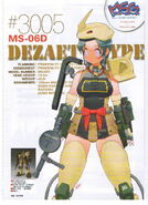 MS-06D Zaku Desert Type MS Girl