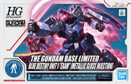 1/144 HGUC Blue Destiny Unit 1 "EXAM" [Metallic Gloss Injection] (The Gundam Base Tokyo exclusive; 2019): box art