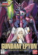 Original 1/144 OZ-13MS Gundam Epyon (Re-issue; 2000): box art