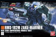 1/144 HGUC RMS-192M Zaku Mariner (2012): box art