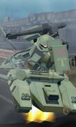 Zaku Tank Green Macaque Cannon Type