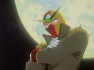 Schwarz watching Domon