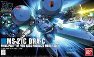 1/144 HGUC MS-21C Dra-C (2011): box art