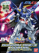 AG 1/144 Gundam AGE-3 Normal (2012): box art