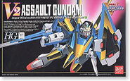 1/100 HG V Gundam LM314V24 V2 Assault Gundam (1994): box art