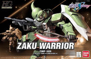 HG SEED 1/144 ZGMF-1000 ZAKU Warrior (2004): box art