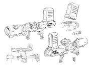 360mm Bullpup Rocket Cannon