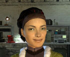 Alyx's earliest known model in Kleiner's Lab, in a sequence partially seen in the first Half-Life 2 trailer.