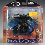 A Halo 3 action figure of a Drone.