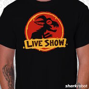 Live Chupa Show Shirt By Spindlehorse (October 31)