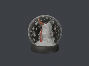 Explosive Snowglobe