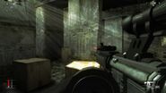 Handheld in FPS action in Hitman: Blood Money.