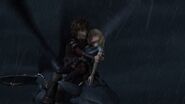 Hiccup holding Astrid