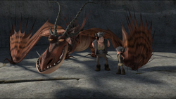 Click here to view more images from Hookfang during Dragons: Defenders of Berk.