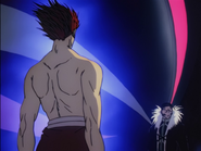 Chrollo face-to-face with Hisoka