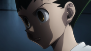 Gon calms himself