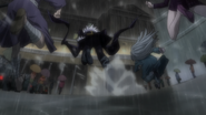 Phantom Troupe sprinting