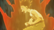 Gon enraged over Kite's arm