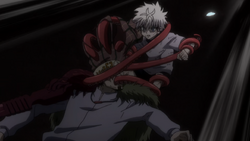 Ikalgo attacks Killua