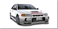 Seiji Iwaki's Mitsubishi Lancer Evolution IV RS (CN9A)