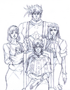 Family Portrait Genga