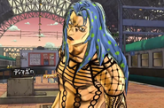 Diavolo fight intro in Eyes of Heaven