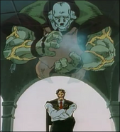 Osiris, as depicted in the OVA