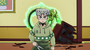 Koichi shaved hair