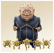 Harvests and Shigekiyo Yangu figurines from the Statue Legend series