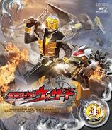 Kamen Rider Wizard Volume 4, Blu-ray cover