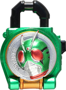 Skyrider Lockseed (locked & closed)