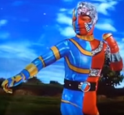 Kikaider in Ganbaride