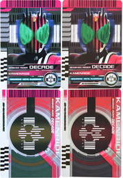 Decade-Zi-O Card Difference