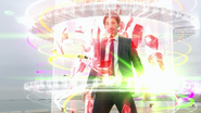 all of the Shift Cars fly around Shinnosuke to be absorbed into his Shift Brace as...