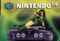 B. Orchid in a promotional ad for the Nintendo 64 (late '90s)