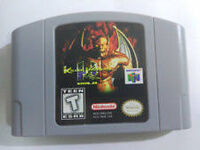 Gargos featured on the N64 cartridge of Killer Instinct Gold (late 1990s)